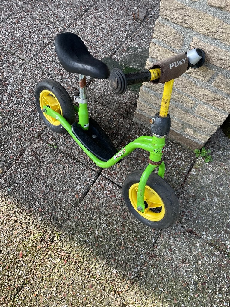 Loopfietsje Puky groen, Kinderen en Baby's, Speelgoed | Buiten | Voertuigen en Loopfietsen, Ophalen, Gebruikt, Loopfiets