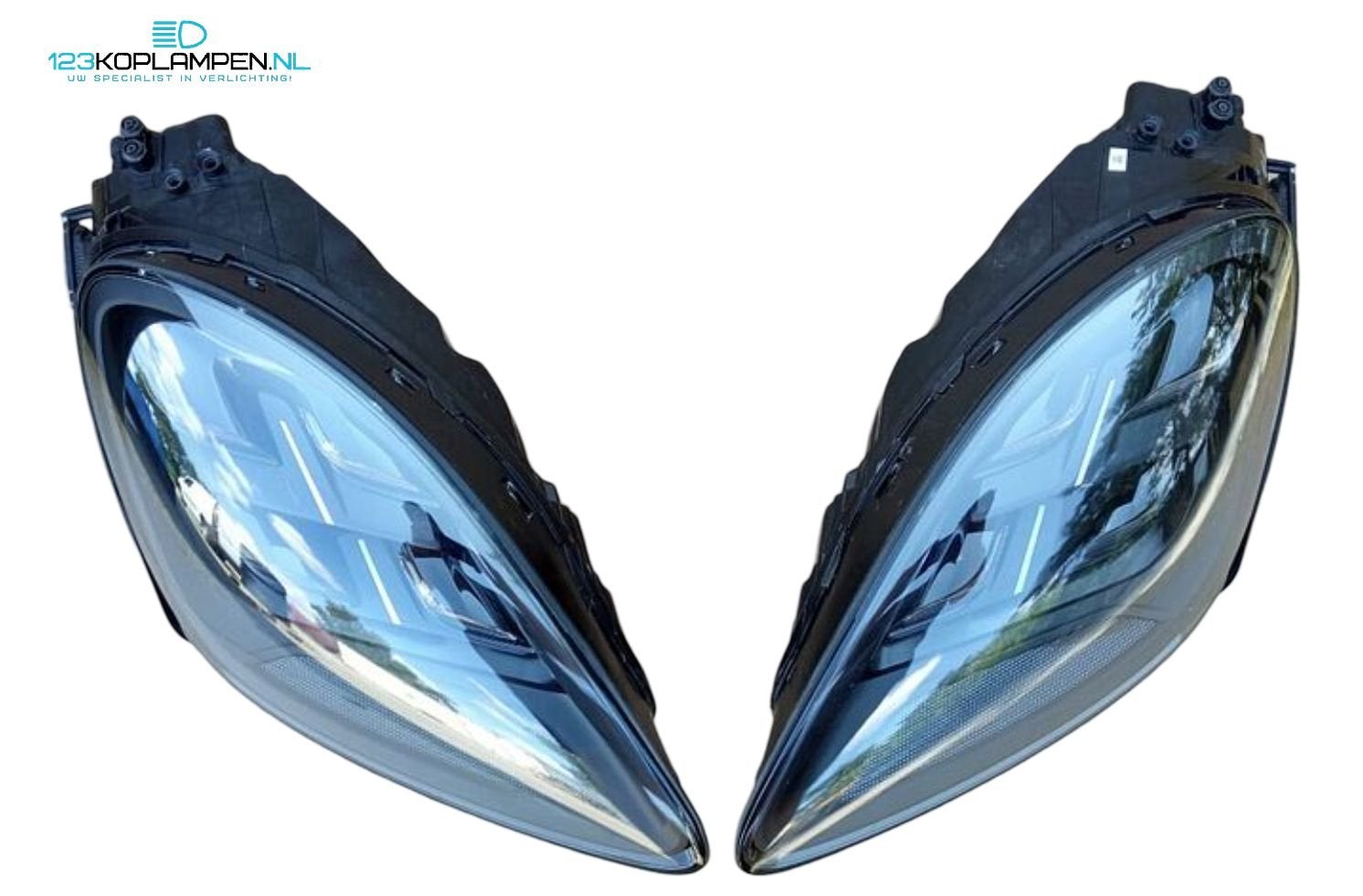 Porsche Cayenne Matrix Full Led Dark Line koplamp links rech, Ophalen, Gebruikt, -, -