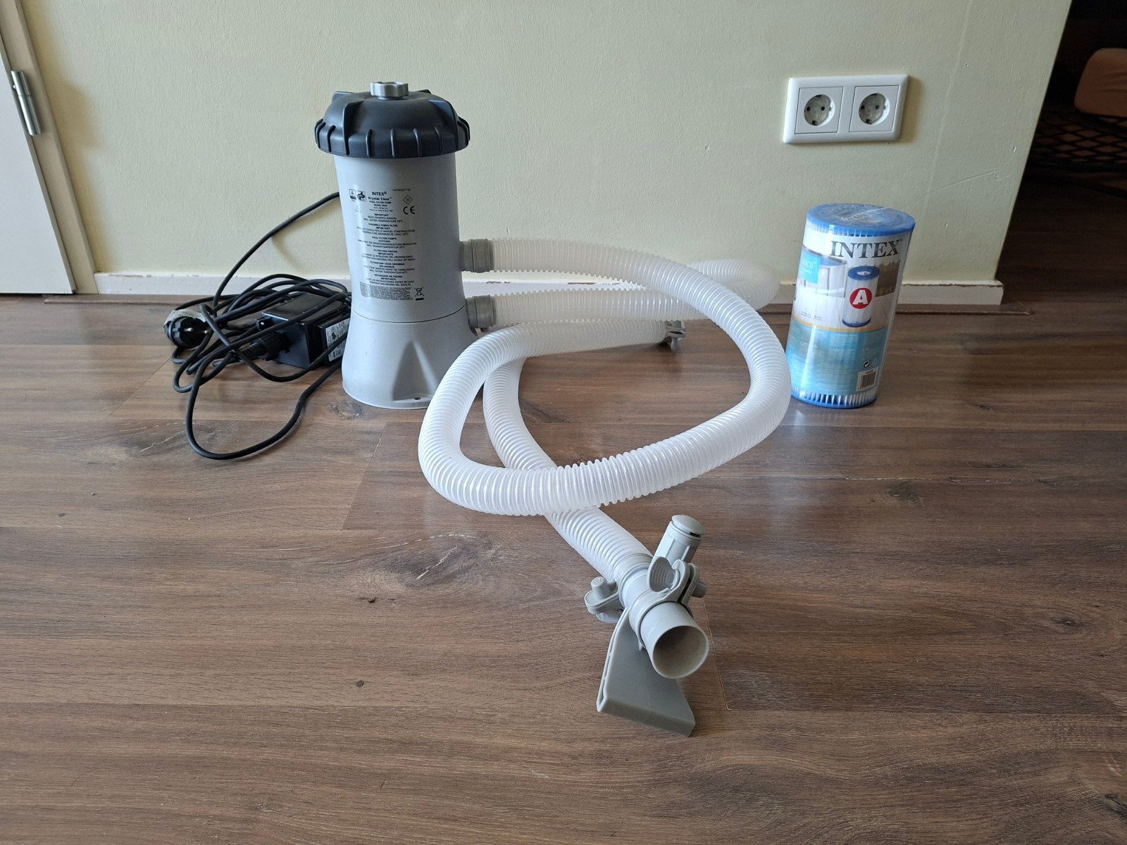 Intex Krystal Clear filterpomp voor zwembad (Model 604G), Ophalen of Verzenden, Gebruikt, Zwembadpomp