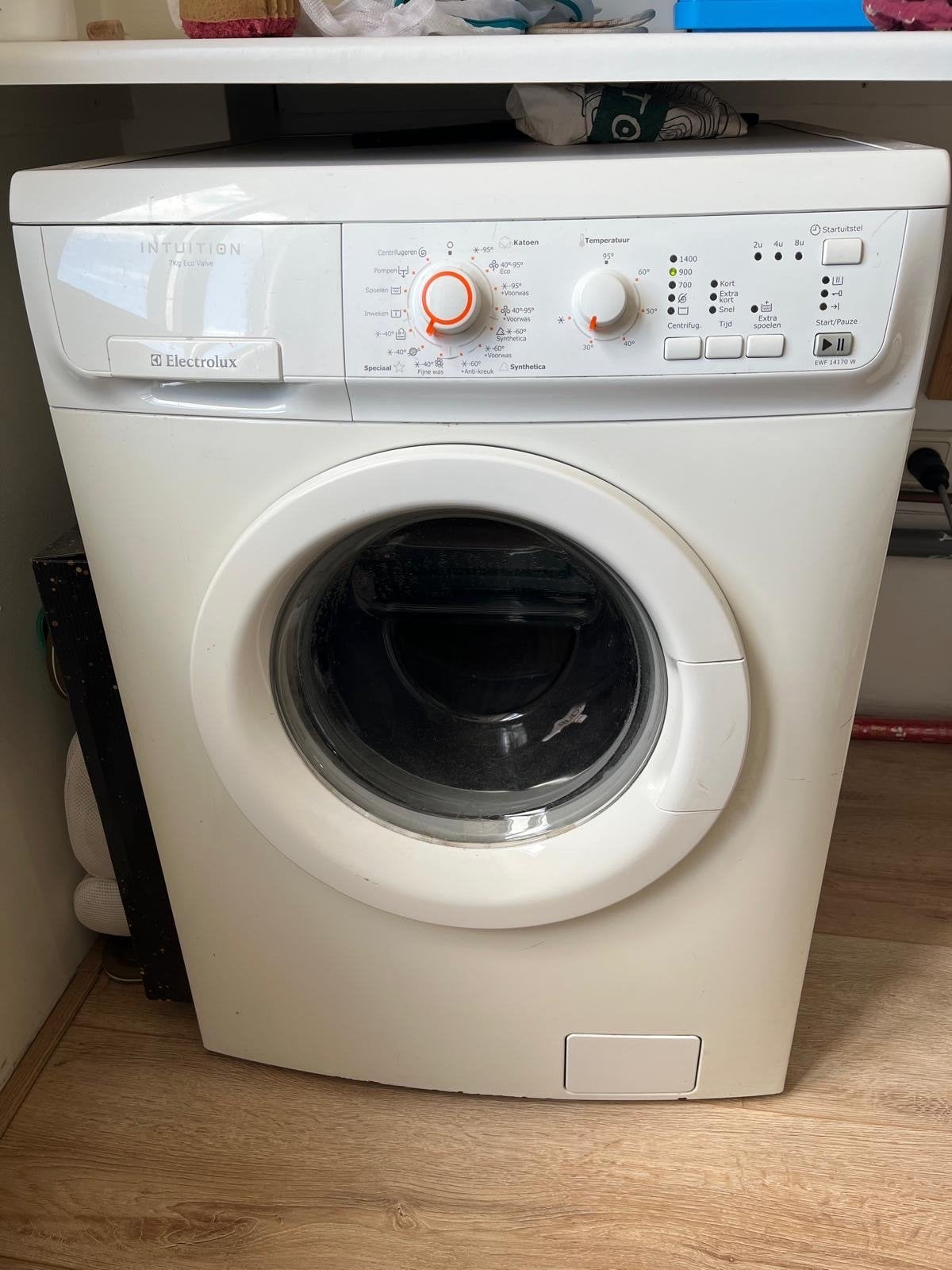 Electrolux Intuition 7kg Eco Wasmachine ewf14170w, Ophalen, Gebruikt, Voorlader, Kort programma