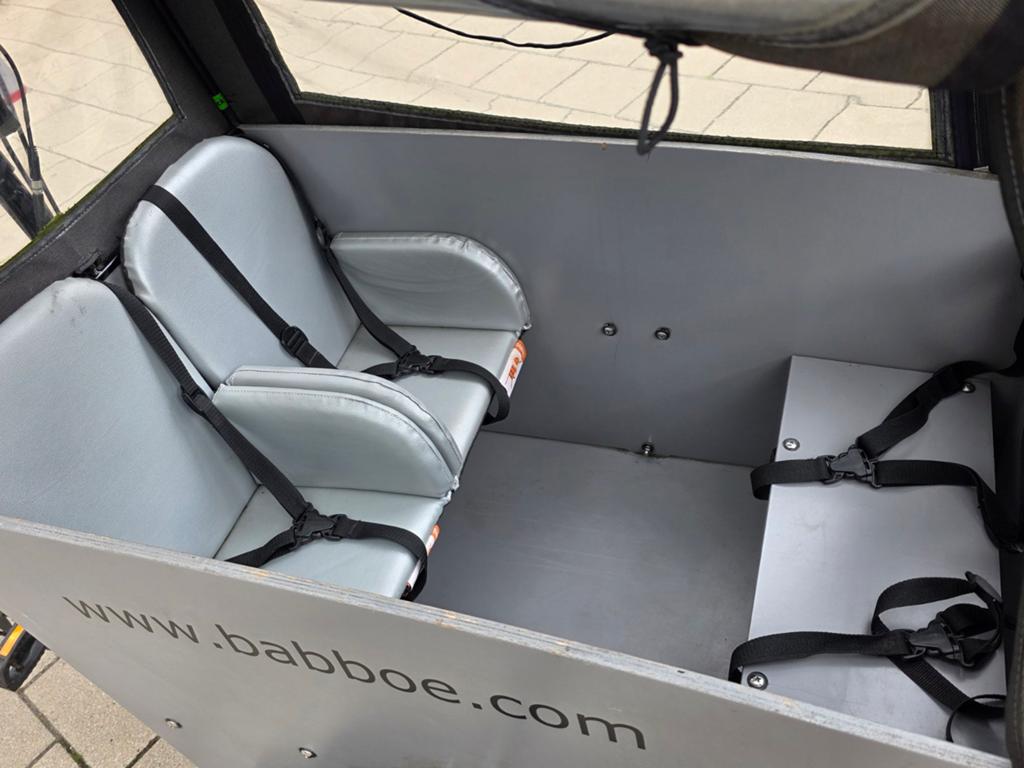 Elektrische Babboe Big bakfiets met certificaat, Overige merken, Gebruikt, Info@babboe.nl, 3 kinderen