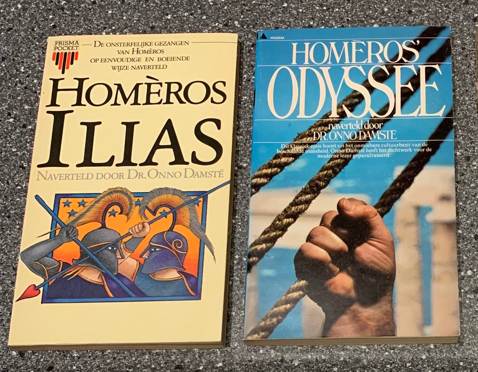 Homeros (Homerus): Ilias & Odyssee (Odysseia) - Onno Damsté, Ophalen of Verzenden, Zo goed als nieuw