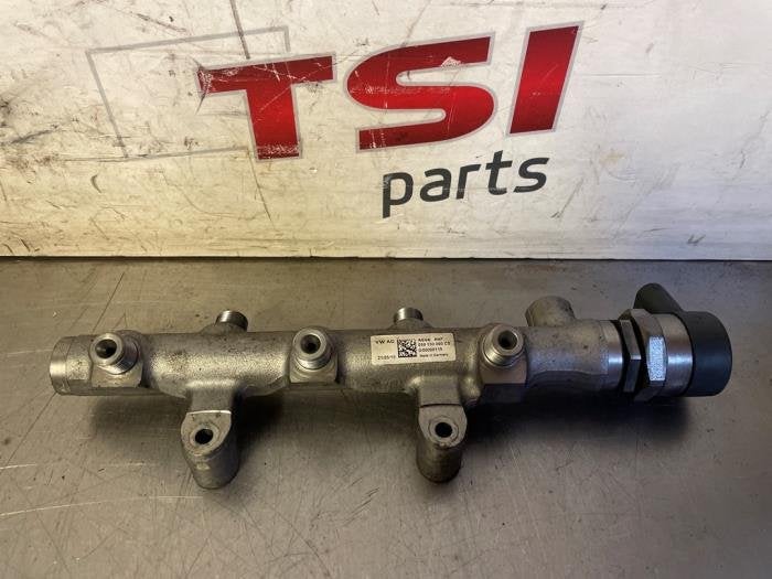Brandstofverdeler van een Audi A6, Gebruikt, -, -, -