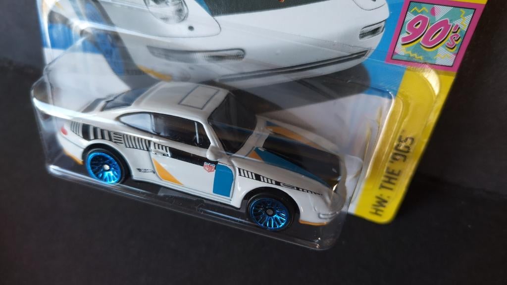 Porsche 911 Carrera 1986 1:64 3inch Hotwheels Pol, 1186 MJ 1 NL, Auto, Verzenden, Nieuw
