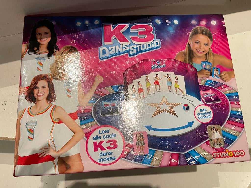 K3 dansstudio spel, Ophalen, Gebruikt