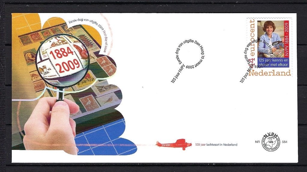 FDC NVPH E584 onbeschreven, Postzegels en Munten, Postzegels | Eerstedagenveloppen, Ophalen of Verzenden, Onbeschreven, Nederland