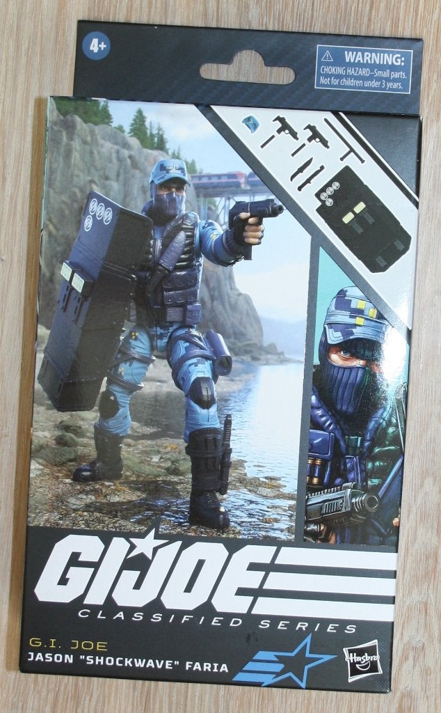 G.I. Joe Classified Jason Shockwave Faria, Ophalen of Verzenden, Nieuw