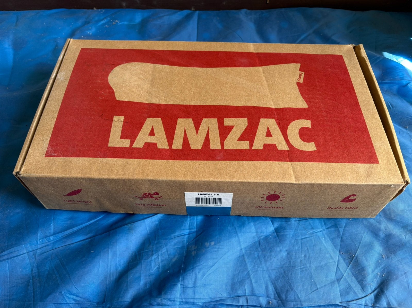 Fatboy Lamzac, Ophalen of Verzenden, Nieuw, Blauw, Zitzak