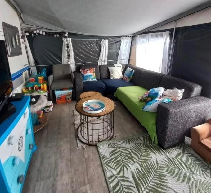 Thermohemel voor in voortent caravan, Caravans en Kamperen, Caravan accessoires, Ophalen, Gebruikt