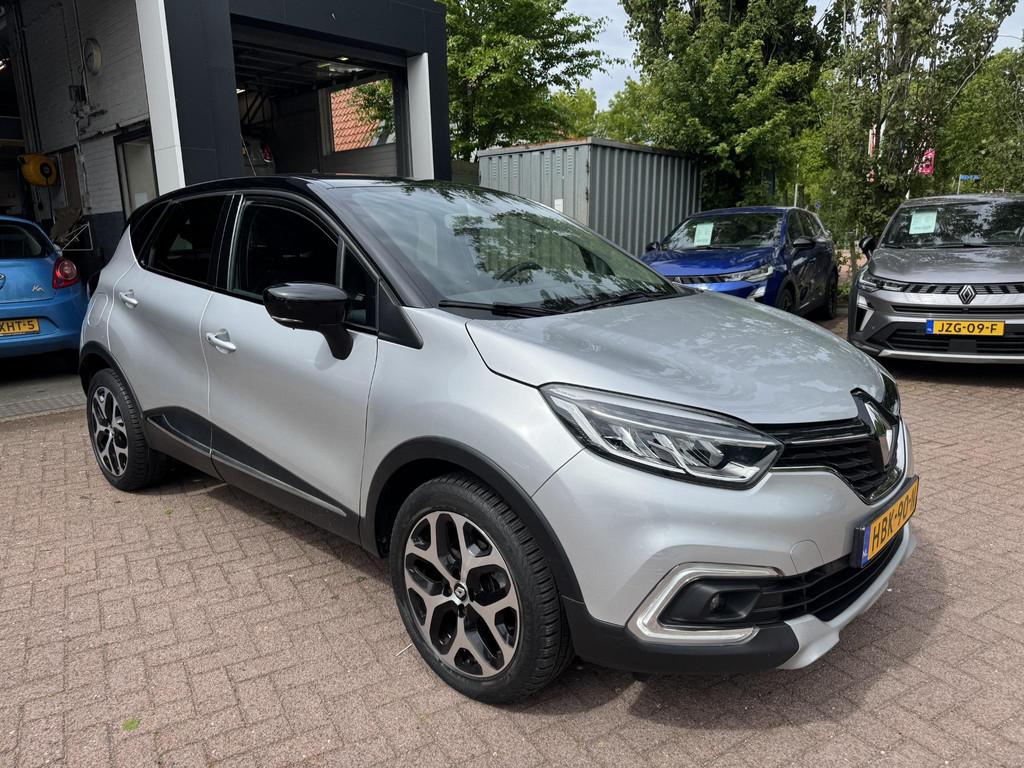 Renault Captur 1.3 TCe 150pk EDC Intens+Pack Camera!, Stof, Gebruikt, Euro 6, 4 cilinders