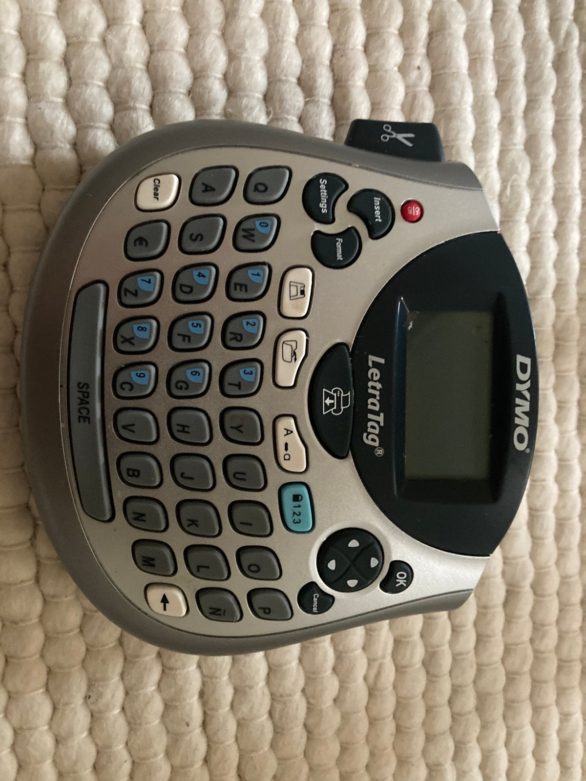 Dymo LetraTag LT-100T beletteringsysteem (QWERTY), Ophalen of Verzenden, Zo goed als nieuw, Qwerty