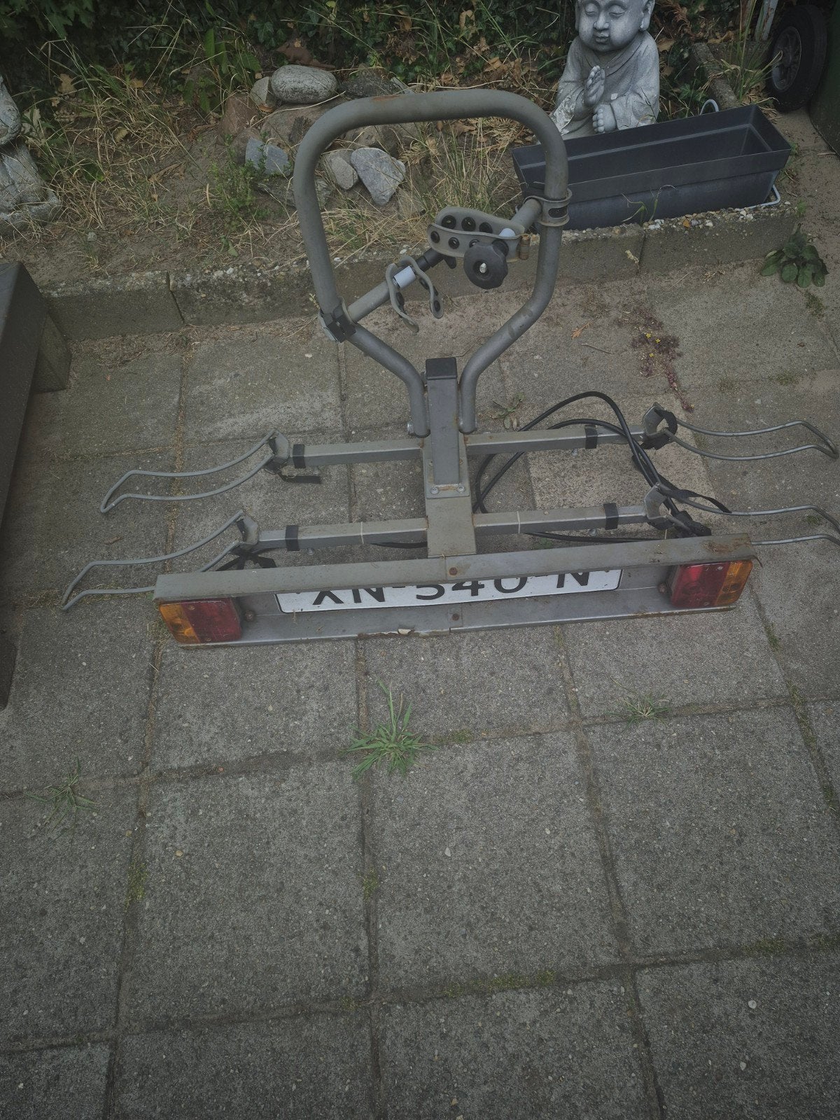 fietsen drager, Ophalen, 2 fietsen, Gebruikt, Trekhaakdrager