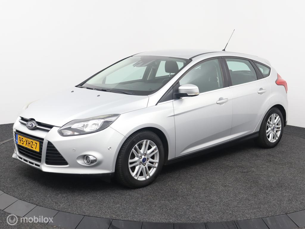 Ford Focus 1.0 EcoBoost Titanium, Auto's, Euro 5, Gebruikt, 635 kg, Navigatiesysteem