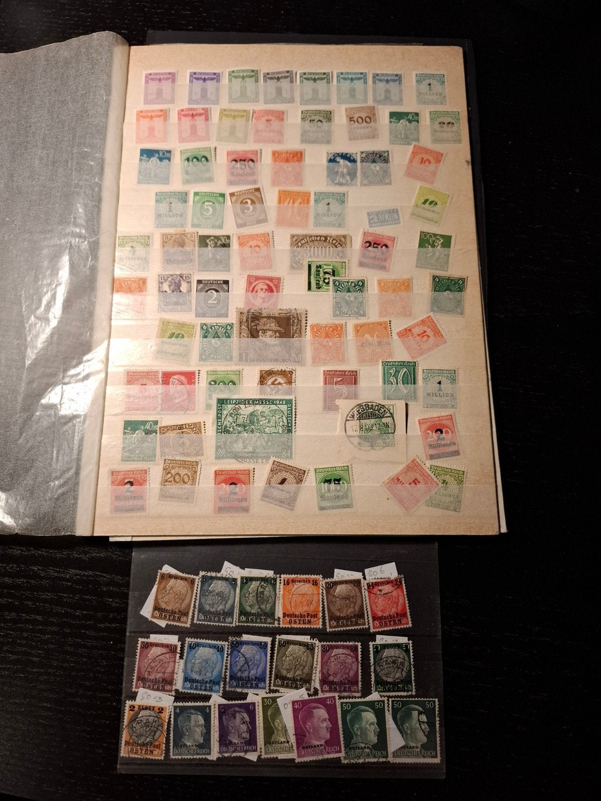 Grote verzameling Duitse postzegels WOII, Verzamelen, Ophalen of Verzenden