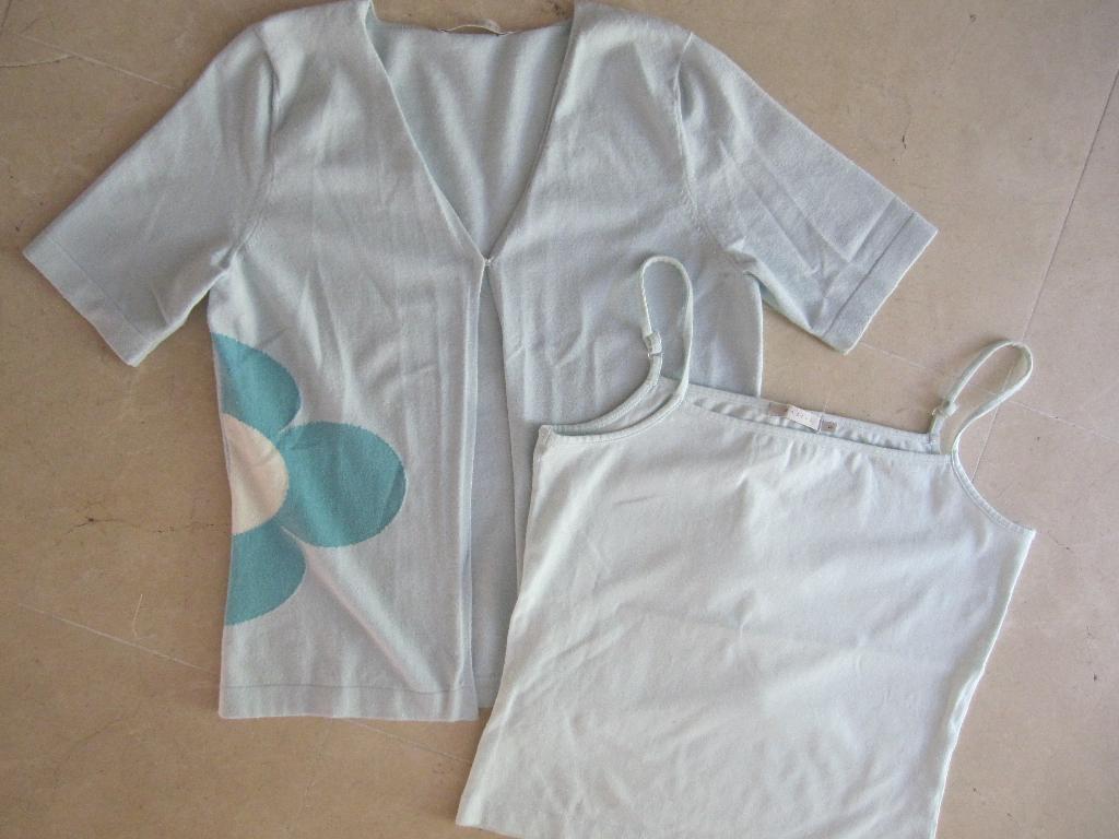Xandres twin-set lichtblauw maat S NIEUW, Kleding | Dames, Truien en Vesten, Nieuw, Maat 36 (S), Xandres, Verzenden