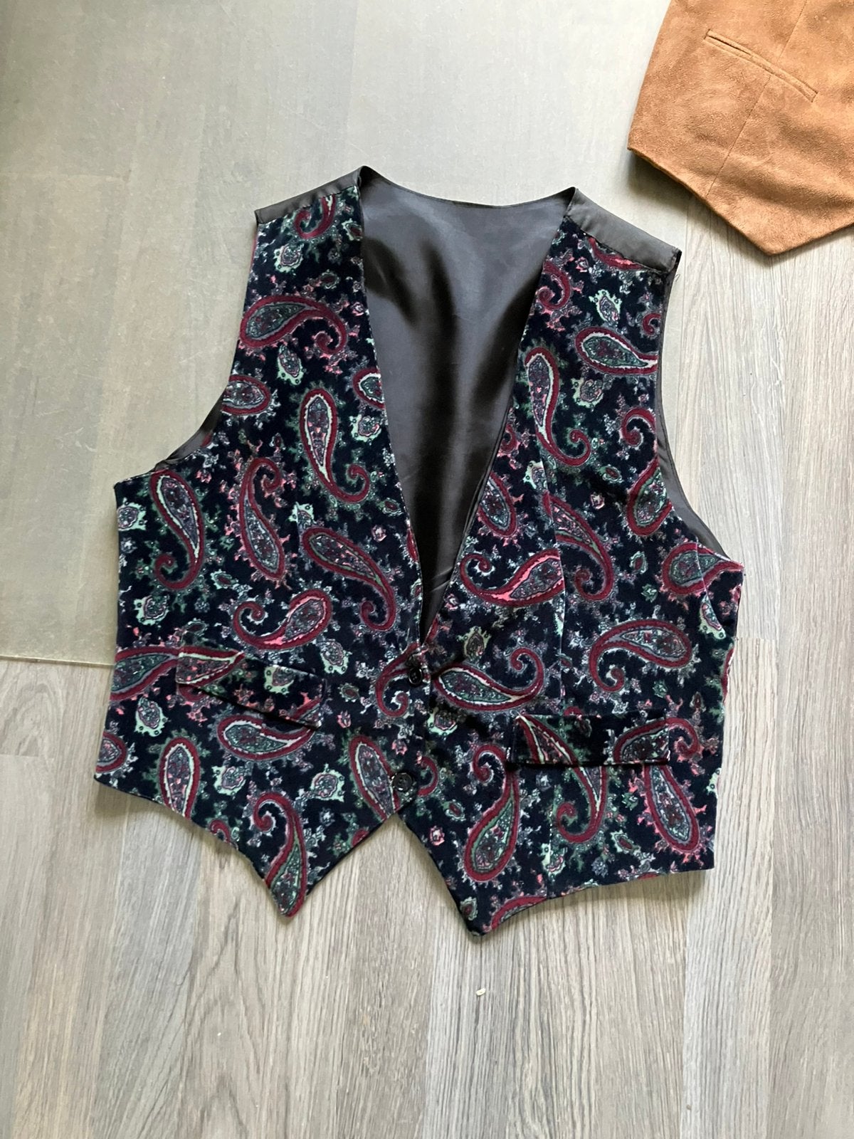 Leuk gilet maat 50 bijna gratis, Ophalen of Verzenden, Zo goed als nieuw, Maat 48/50 (M), Blauw