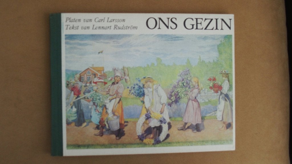 Ons Gezin - Prentenboek oud -, Boeken, Ophalen of Verzenden, Zo goed als nieuw, Prentenboek
