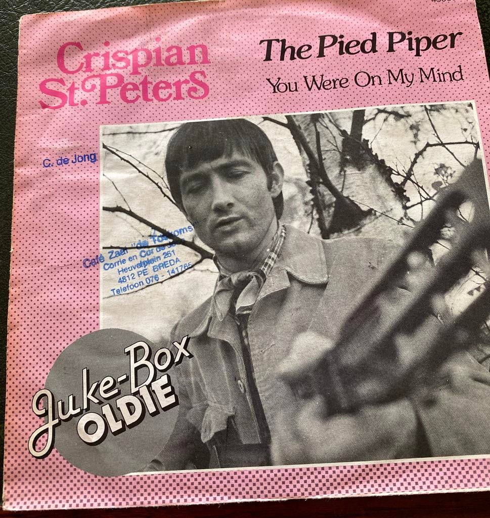 CRISPIAN. ST. PETERS.    THE PIED PIPER, Ophalen of Verzenden, Gebruikt, 7 inch