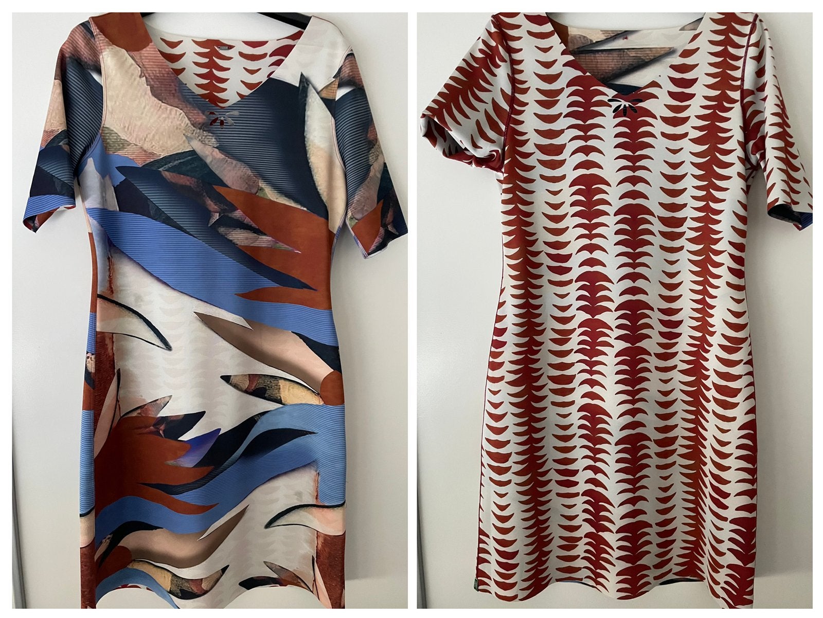 LIZZY & COCO jurk Reversible / omkeerbaar Als Nieuw !, Ophalen of Verzenden, Zo goed als nieuw, Maat 38/40 (M), Boven de knie