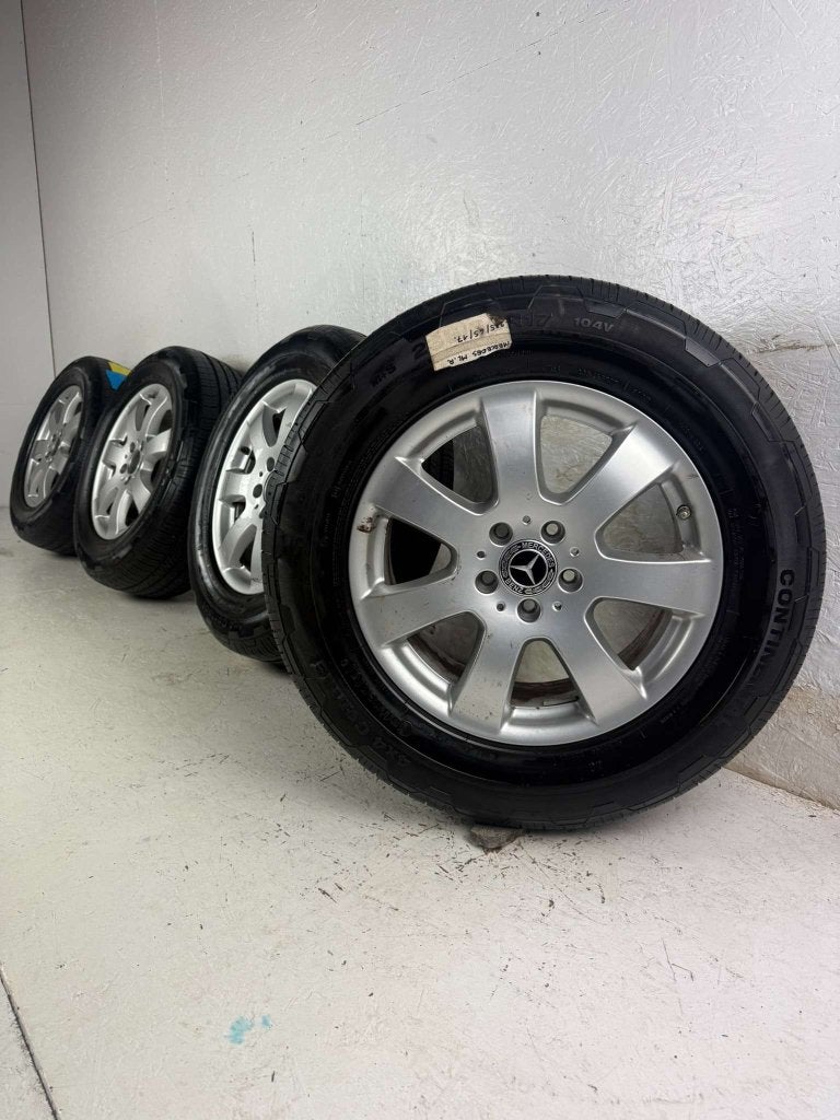Originele Mercedes R-Klasse ML GLK velgen 17" 5x112 W251, Niet ingevuld, Gebruikt, Banden en Velgen, Niet ingevuld