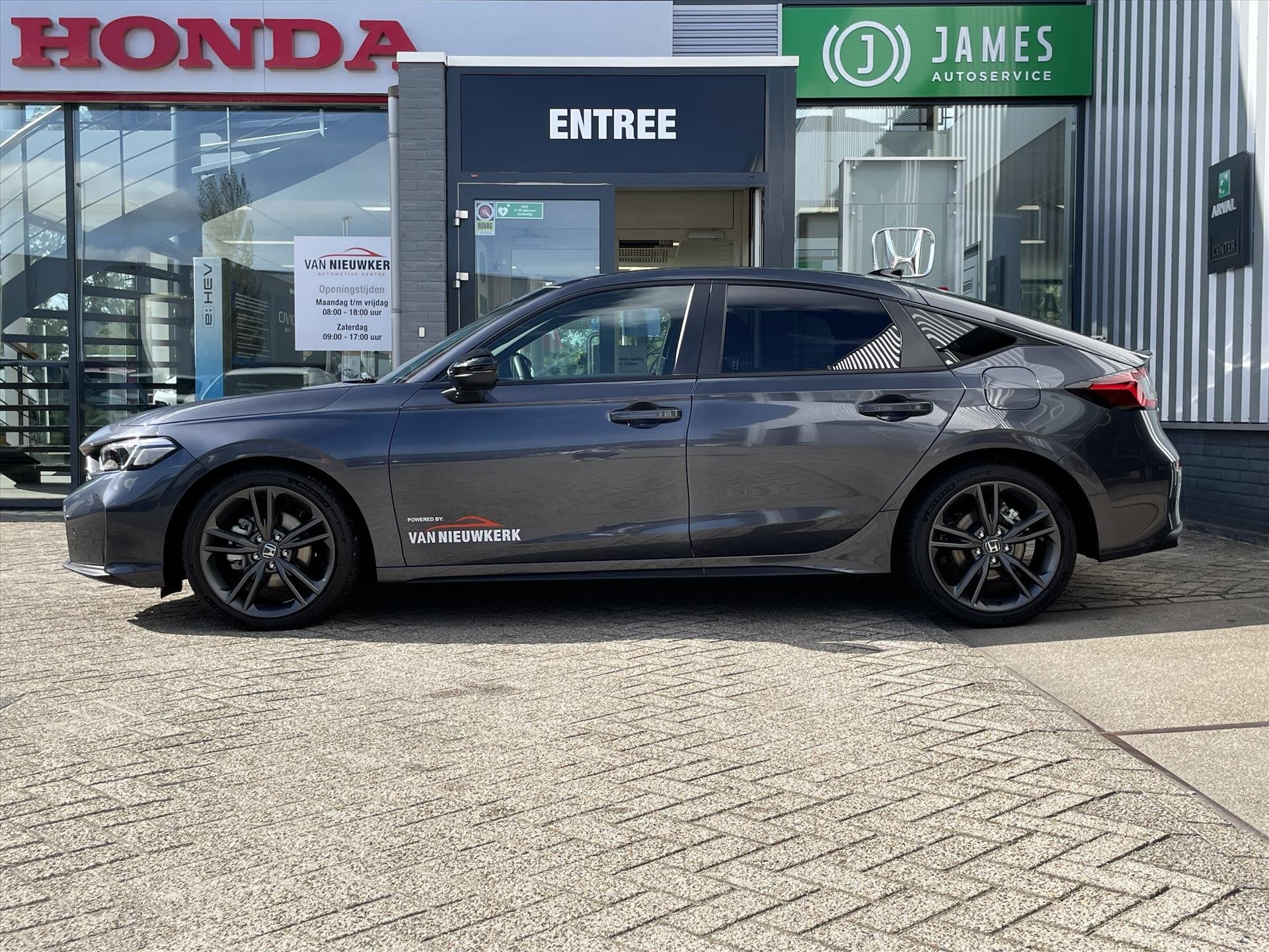 HONDA Civic 2.0 HYBRID 184PK Automaat Sport | Bose | S+ | 27, Auto's, Automaat, Stof, Gebruikt, 4 cilinders