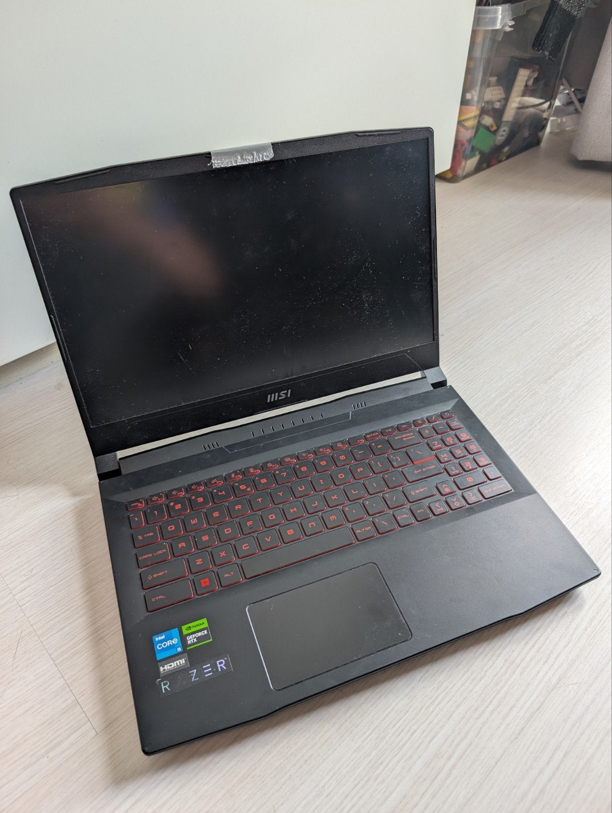 Game Laptop MSI, Ophalen, Met videokaart, 512 GB, Zo goed als nieuw