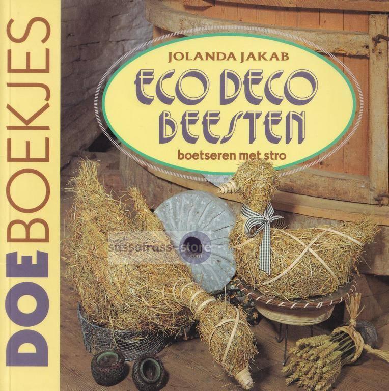 Jolanda Jakab ~ Doeboekjes: Eco Deco Beesten, Ophalen of Verzenden, Zo goed als nieuw, Jolanda Jakab
