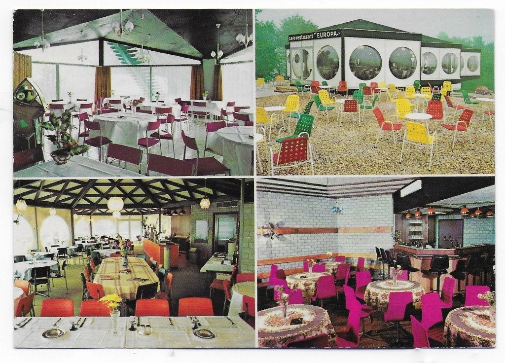 Vaals Europa Restaurant Ongelopen Ansichtkaart ( B5186, Ophalen of Verzenden, 1980 tot heden, Ongelopen, Limburg