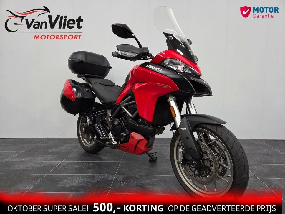 Mooie Ducati Multistrada 950 + Opties bj 2017, DUCATI, 2 cilinders, Motorrijbewijs A, Bedrijf