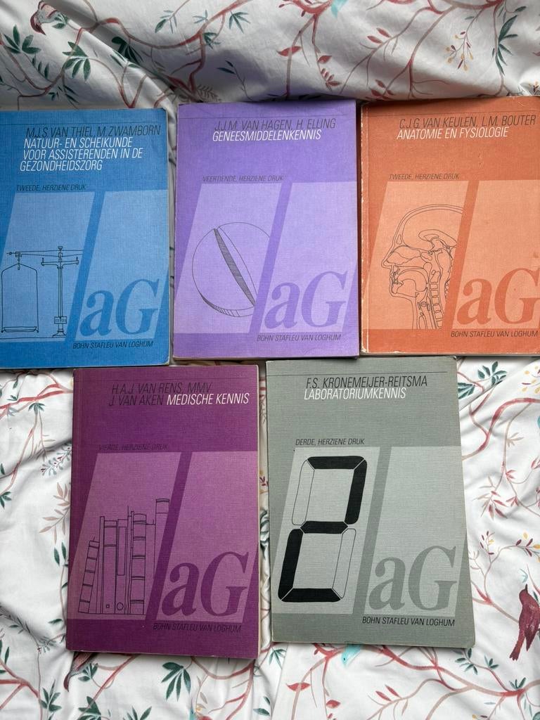 Medische schoolboeken, Ophalen, Zo goed als nieuw, Overige niveaus