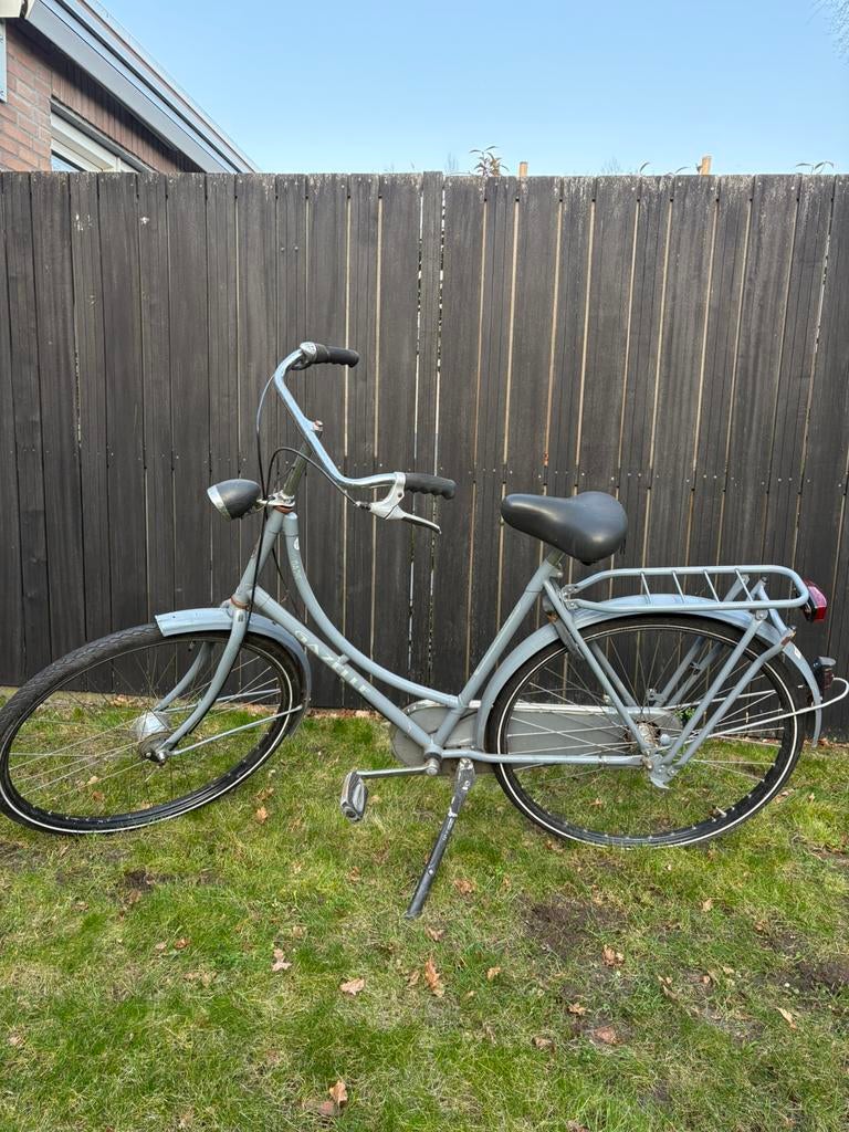 Grijze omafiets te koop, 50 tot 53 cm, Ophalen, Gebruikt, Versnellingen