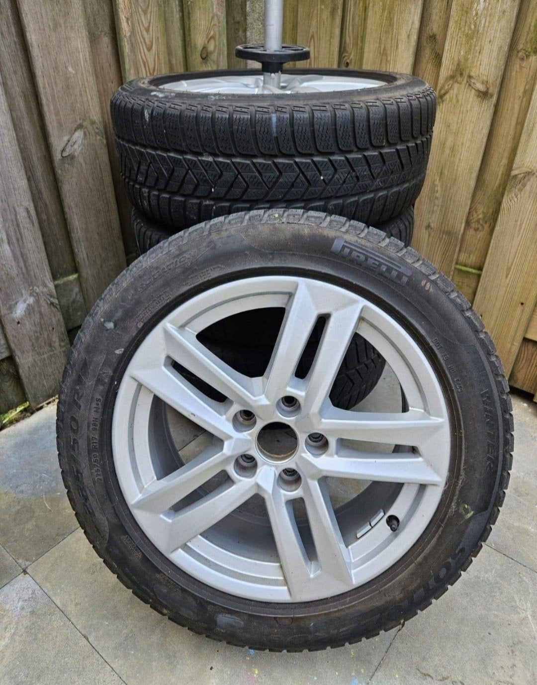 Originele set Audi velgen, goede staat!, Ophalen, Gebruikt