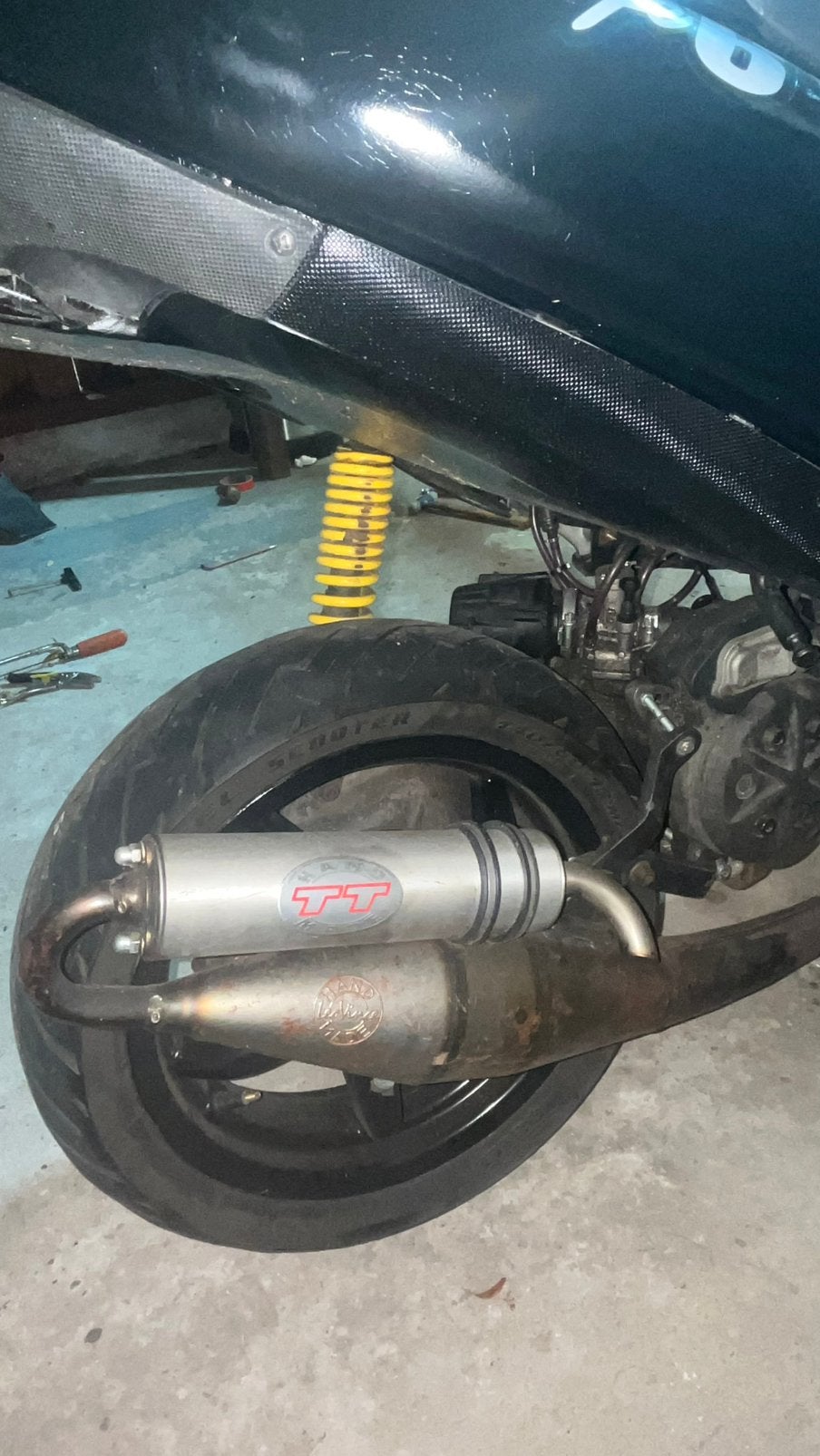 Piaggio dr70cc blok, Ophalen of Verzenden, Zo goed als nieuw, Blok, Piaggio