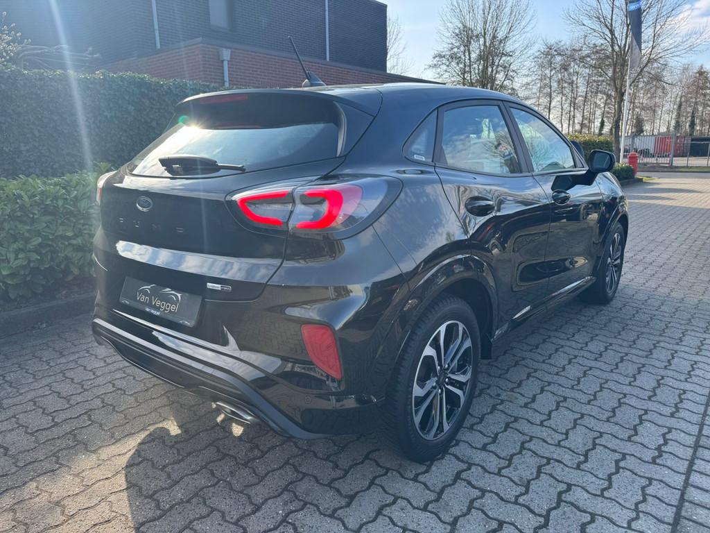 Ford Puma 1.0 EcoBoost Hybrid ST-Line virtual cockpit, stoel, Auto's, Ford, Voorwielaandrijving, Stof, Lichtsensor, Zwart