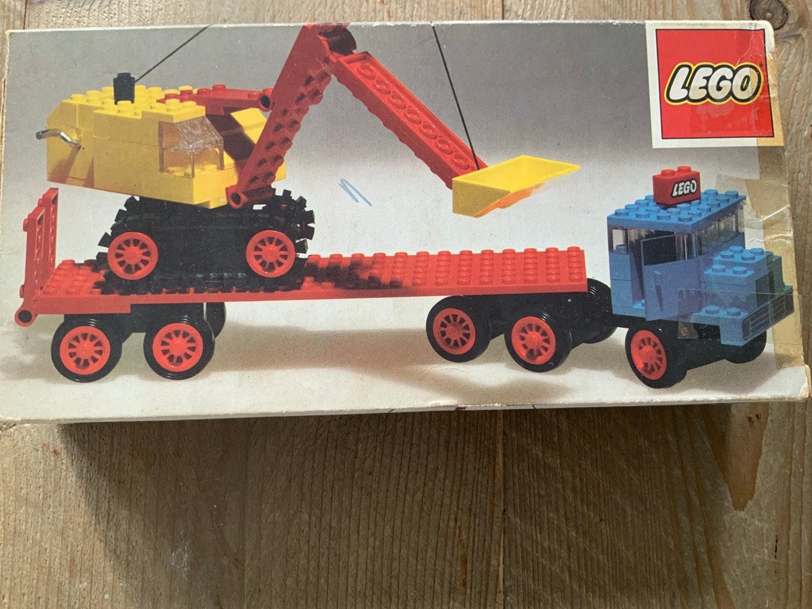 Vintage LEGO Kraanwagen met Oplegger (Jaren '70), Ophalen, Gebruikt, Overige merken