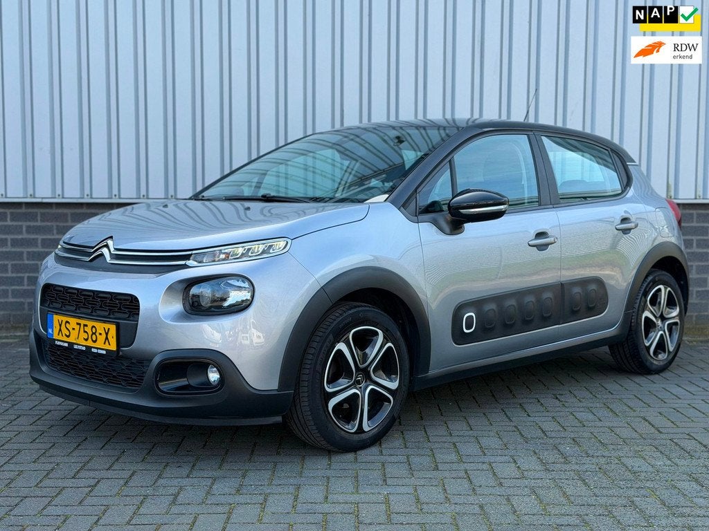 Citroen C3 1.2 PureTech S&S Feel Edition |Navi|Carplay|Cruis, 83 pk, 450 kg, Origineel Nederlands, Bedrijf