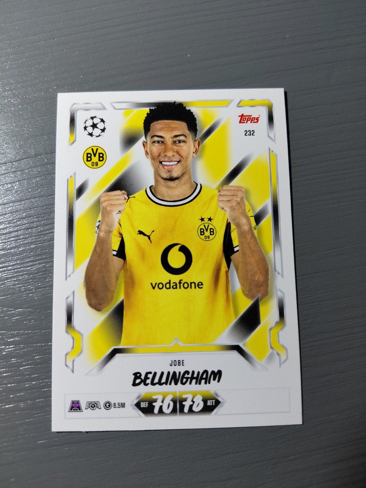 jobe bellingham (dortmund) topps match attax 2027, Ophalen of Verzenden, Nieuw, Buitenlandse clubs, Spelerskaart