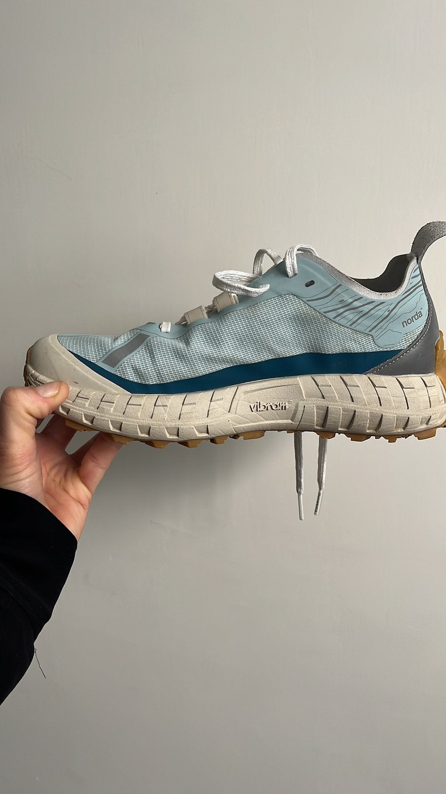 Norda unisex trail schoen, Blauw, Ophalen of Verzenden, Sneakers of Gympen, Gedragen