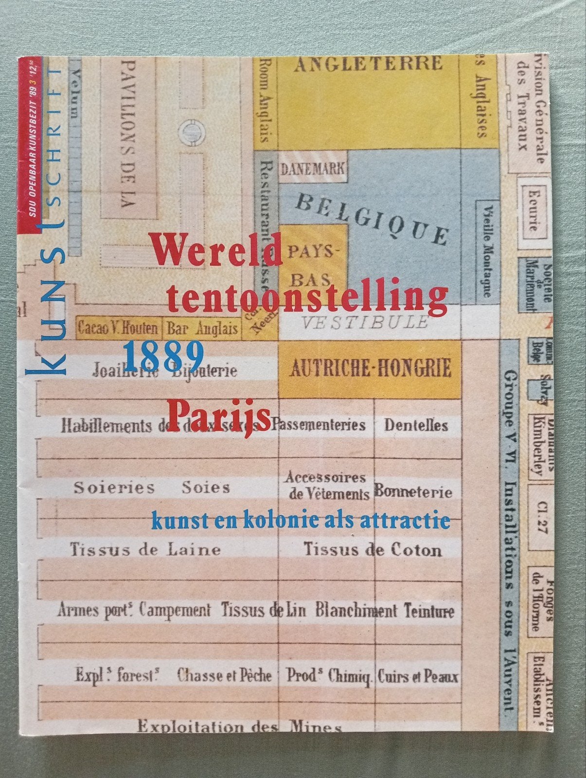 Kunstschrift: Wereldtentoonstelling Parijs 1889, Ophalen of Verzenden, Gelezen, Overige onderwerpen, Onbekend