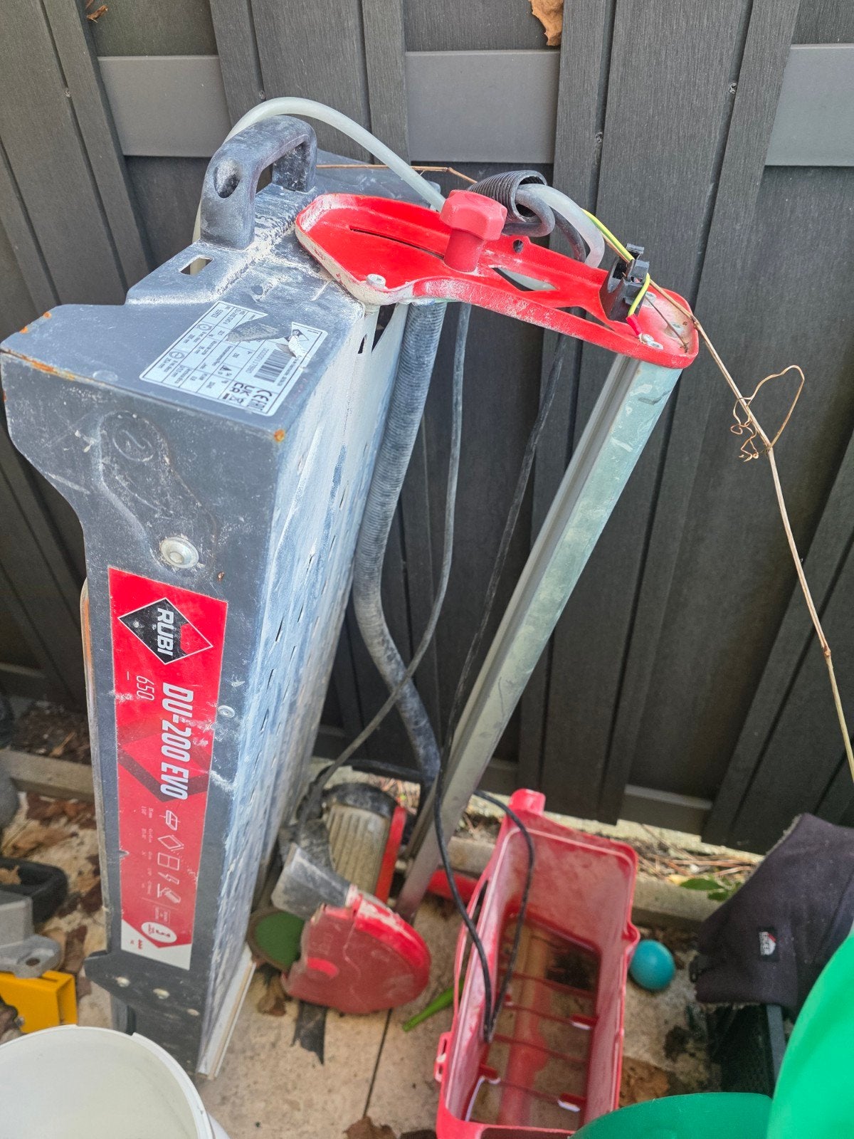 Rubi DU-200 EVO 650 Tegelzaag - Gebruikt, Ophalen, Gebruikt, 70 mm of meer, Overige typen