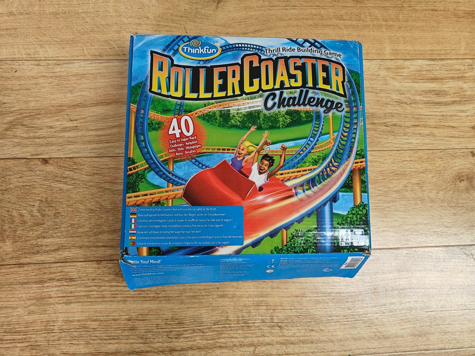 Thinkfun Roller Coaster Challenge, Een of twee spelers, Ophalen, Zo goed als nieuw, Thinkfun