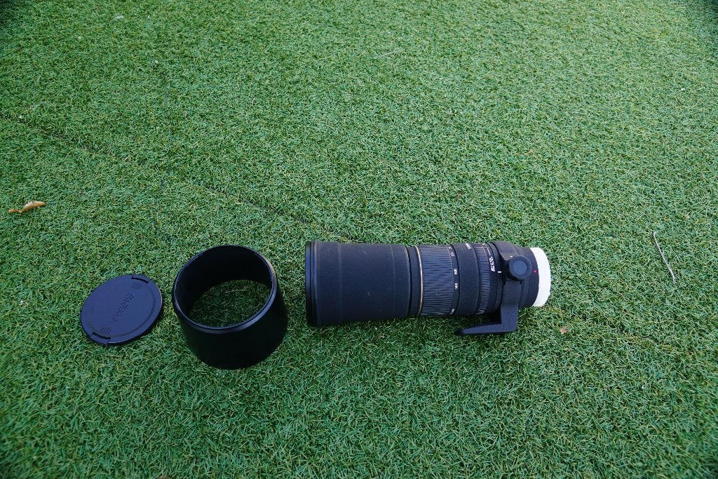 Sigma 170 - 500 m/m APO DG  lens, Ophalen of Verzenden, Zo goed als nieuw, Telelens
