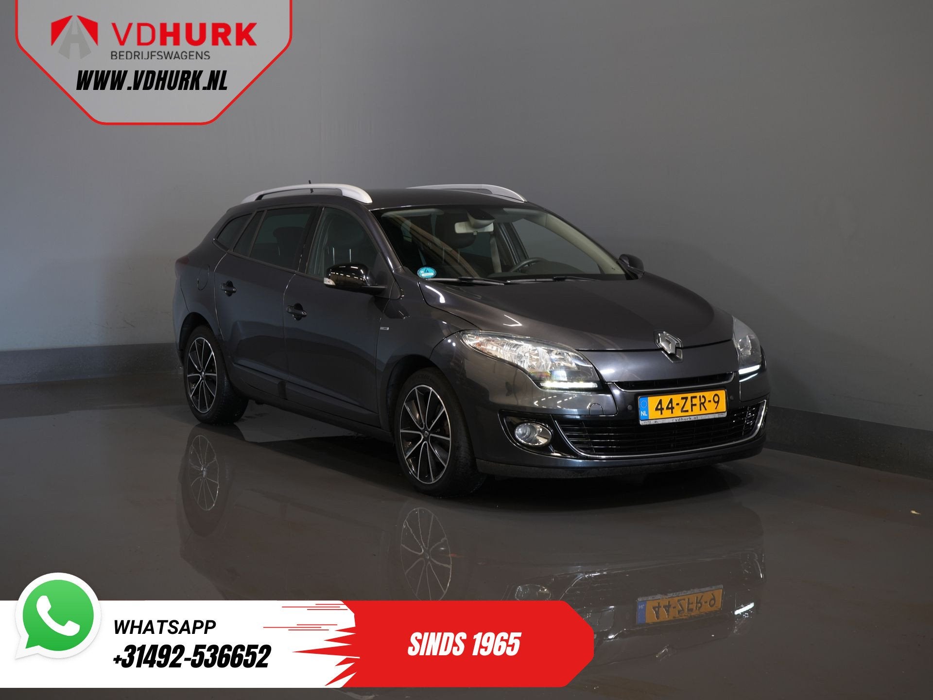 Renault Mégane Estate 1.5 dCi Bose/ Climate/ LMV/ Cruise/ P, Voorwielaandrijving, Euro 5, 4 cilinders, 1283 kg