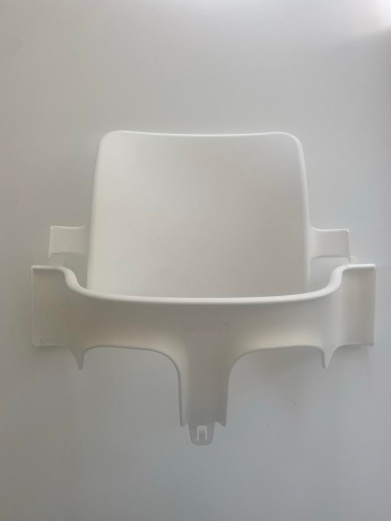 Stokke Tripp Trapp Baby Set Wit, Kinderen en Baby's, Kinderstoelen, Ophalen of Verzenden, Zo goed als nieuw, Meegroeistoel, Aanschuifbaar