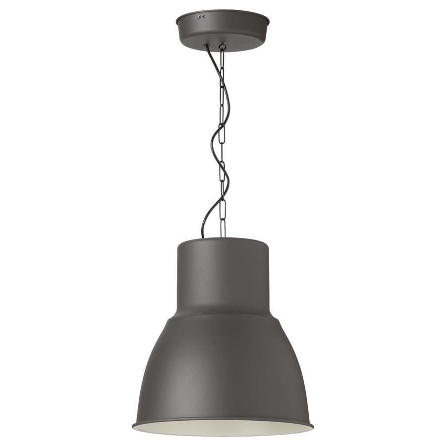 2x IKEA Hektar hanglampen - Onbeschadigd, Ophalen of Verzenden, Zo goed als nieuw, Metaal, Industrieel