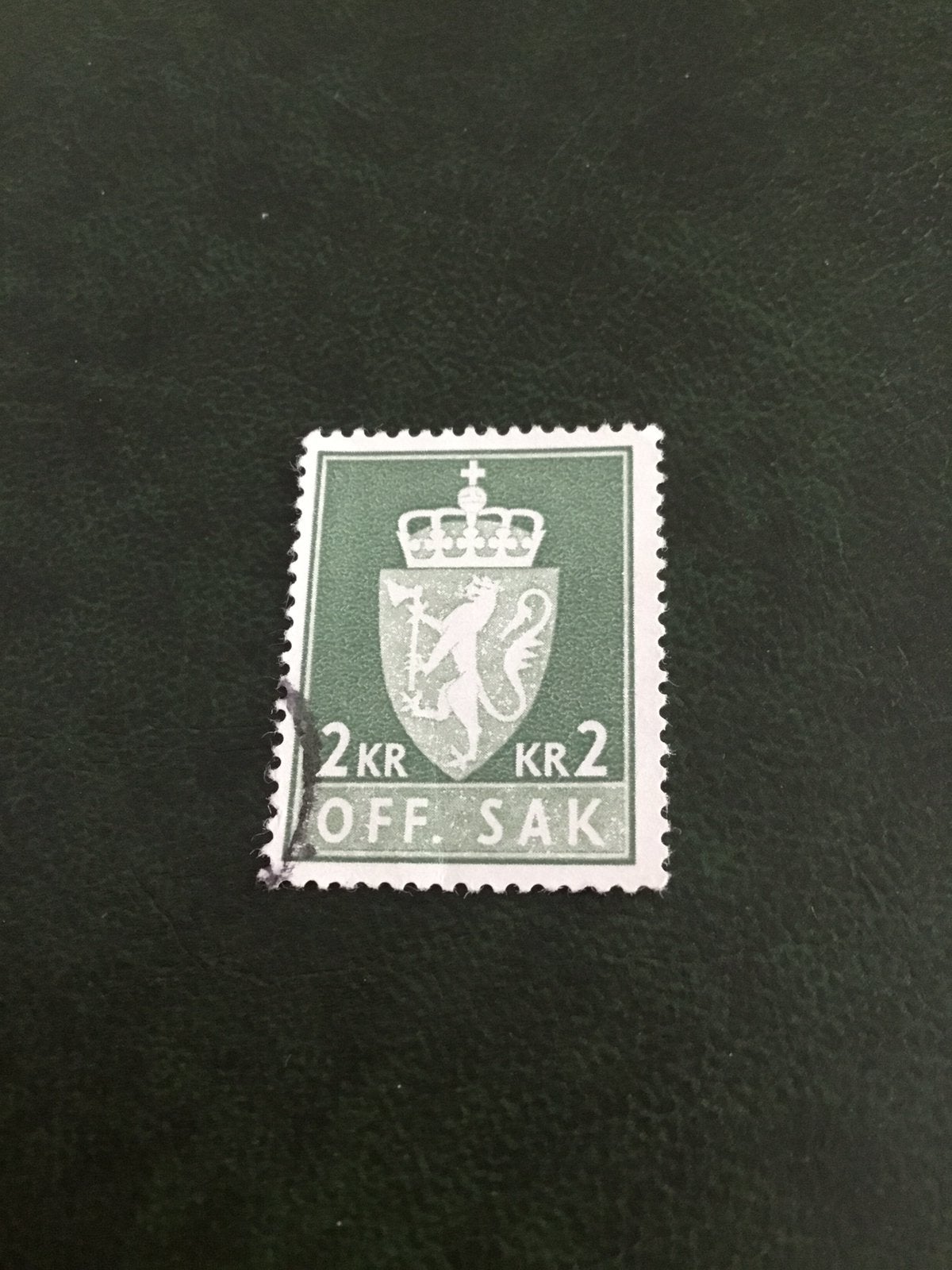 Noorwegen 2kr, Postzegels en Munten, Postzegels | Europa | Scandinavië, Ophalen of Verzenden, Noorwegen, Gestempeld