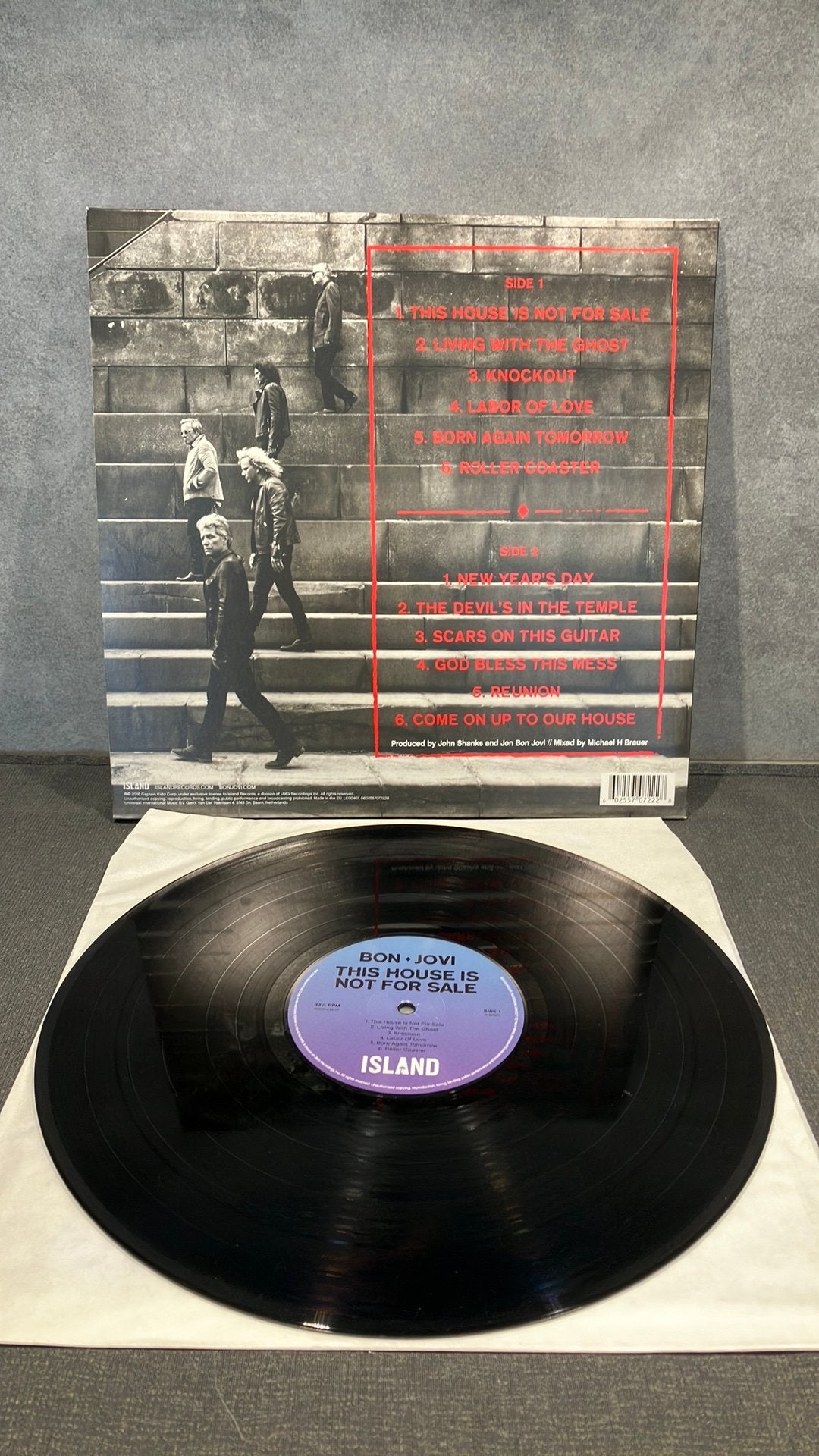 Bon Jovi. — This House is Not for Sale, Cd's en Dvd's, Vinyl | Rock, LP, Ophalen of Verzenden, Zo goed als nieuw, Originele persing