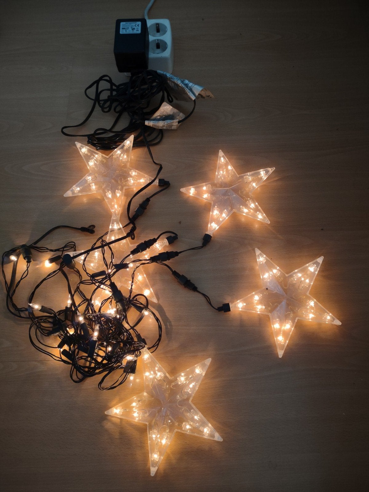 5 Kerststerren, Ophalen