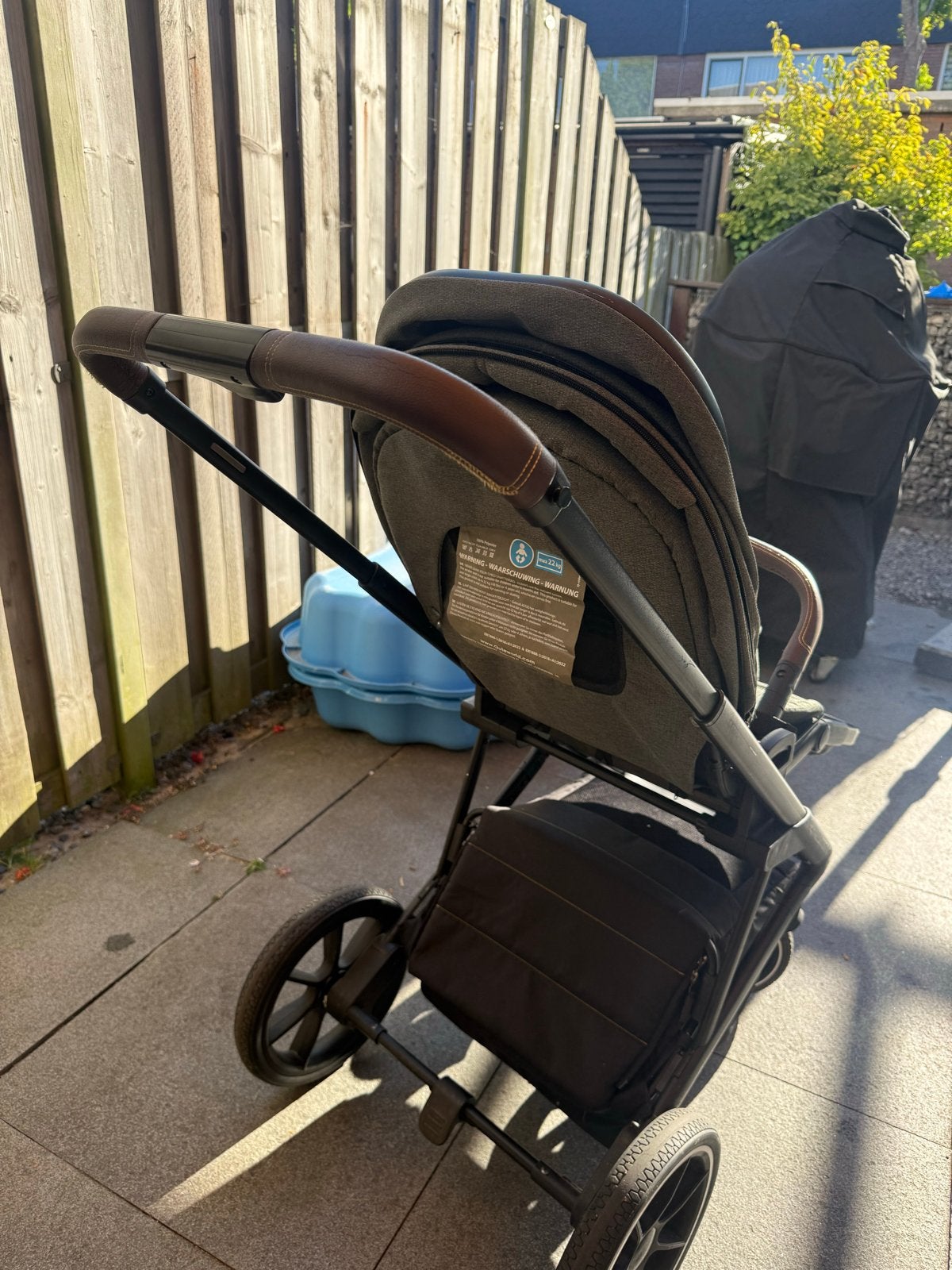 Qute kinderwagen, Combiwagen, Ophalen, Overige merken, Verstelbare duwstang