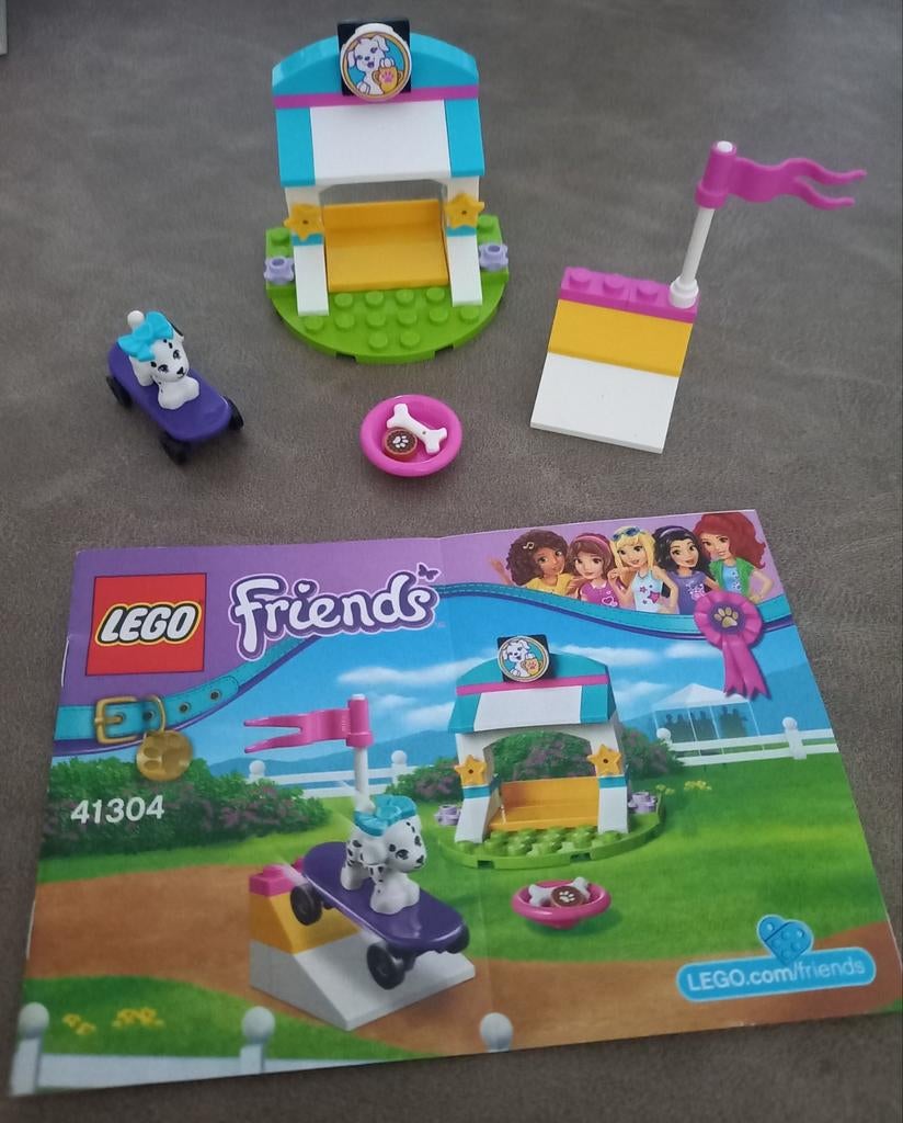 Lego Friends 41304 Puppy Tricks - Compleet & Gedemonteerd, Gebruikt, Lego, Compleet, Friends